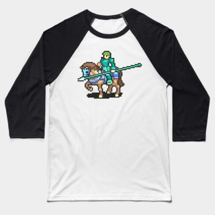 Copy of Knight Fighting Sprite Baseball T-Shirt